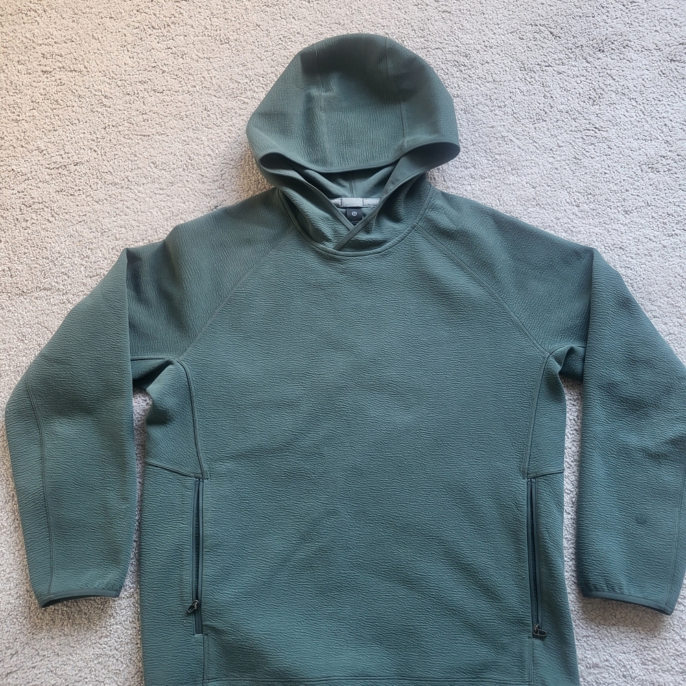 LULU Forest Green Men's Hoodie